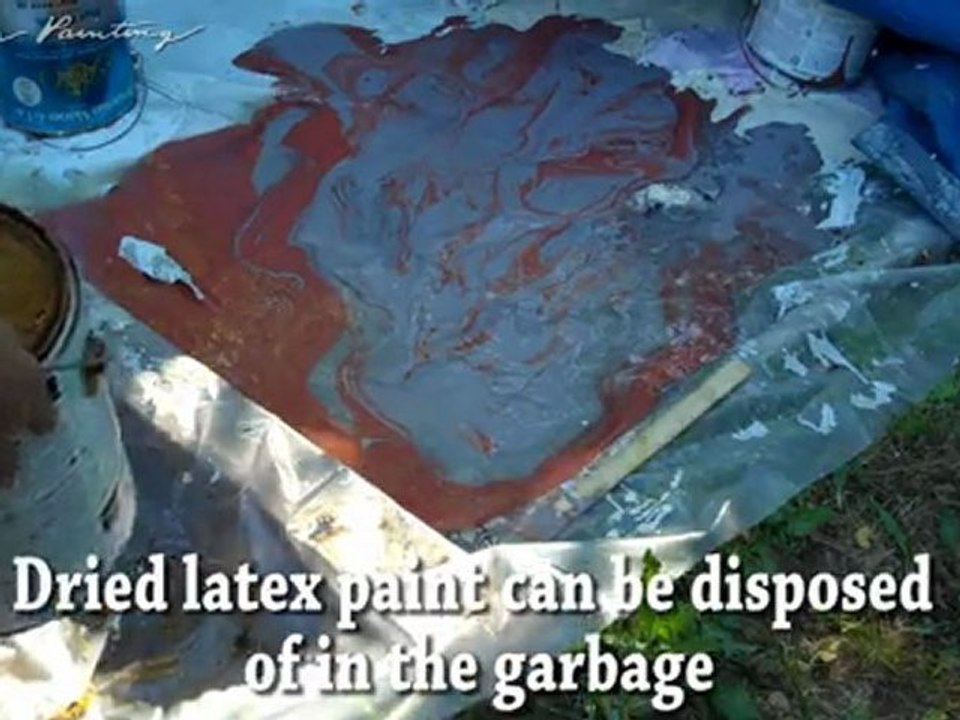 How to Recycle Latex Paints