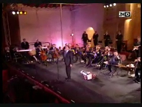 كاظم الساهر-كلمة+مستقيل مهرجان فاس للأغاني الروحية 2005