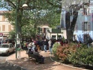 Gaz de schistes  -  manifestation à Brignoles 83
