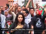 Hundreds in Gaza honour Italian activist... - no comment