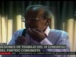 Sesiones de trabajo del VI Congreso del Partido Comunista
