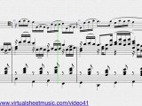 Johann Pachelbel's, Canon in D cello and piano sheet music - Video Score