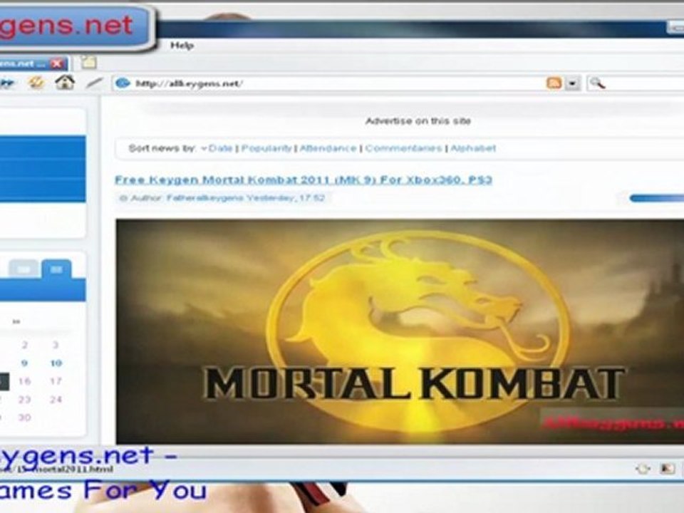 Mortal Kombat 2011 (Mortal Kombat 9) Free Keygen, Crack, Serial Number For Xbox360, PS3