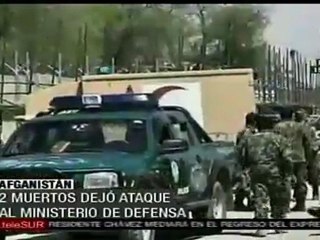 Dos muertos en ataque al ministerio de defensa afgano