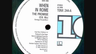 WHEN IN ROME - A1. The Promise (O.N. Mix)