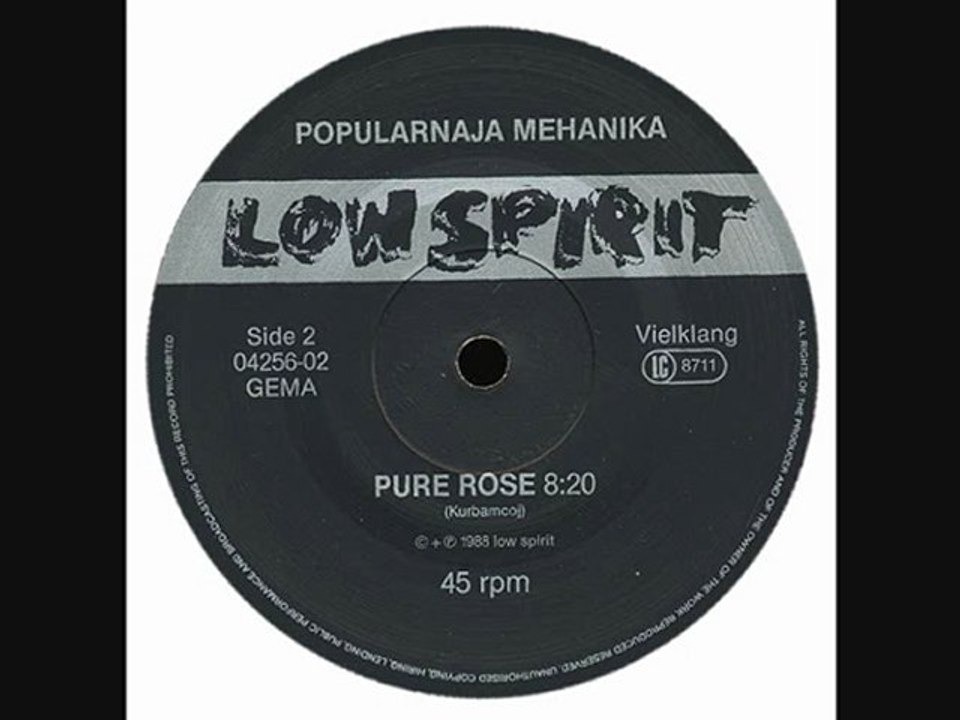 WESTBAM / POPULAR MEKANIK - B1. Pure Rose