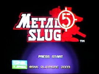 Aperçu Metal slug 5 (PS2)