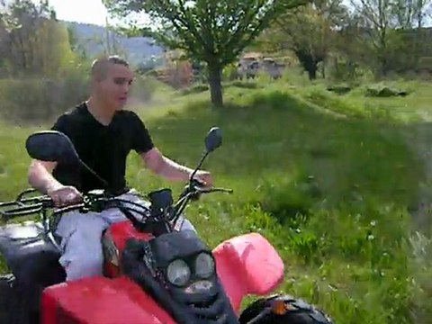 shiper avec le 250 et tcha tcha tcha avec le quad 250