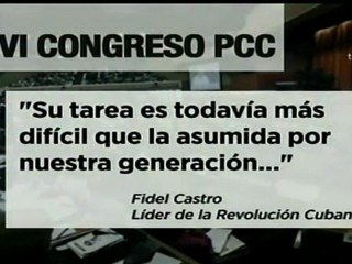 Fidel Castro felicita nivel del debate en congreso del PC