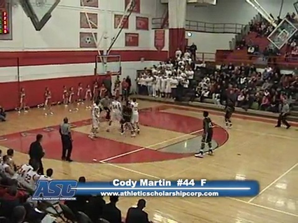 Cody Martin #44 Cleveland Heights Basketball