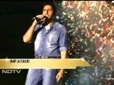 Abhishek's rap song enthralls audience