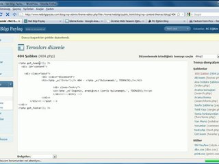27 - Footer ve 404 Sayfalarının Türkçeleştirilmesi (teknoctrl.com)