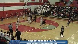 Najeeb Johnson #2 Cleveland Heights Basketball