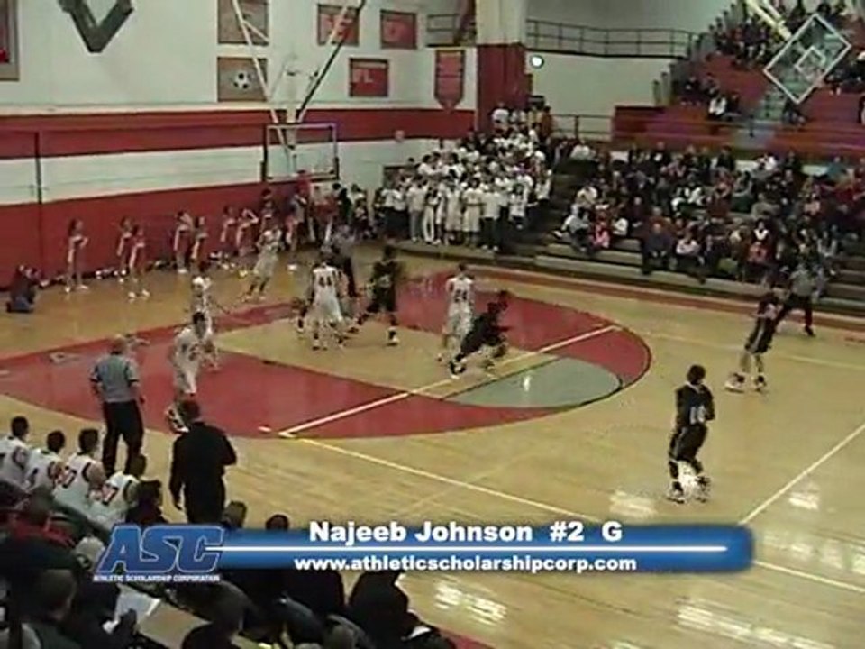 Najeeb Johnson #2 Cleveland Heights Basketball