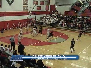 Najeeb Johnson #2 Cleveland Heights Basketball