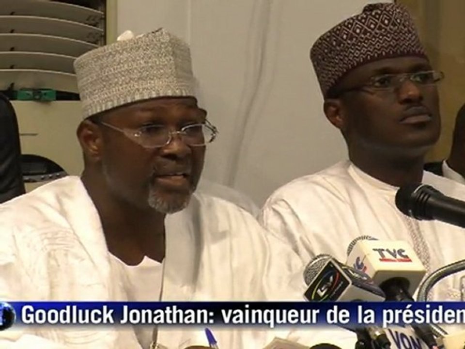 Nigeria: Goodluck Jonathan vainqueur de la présidentielle