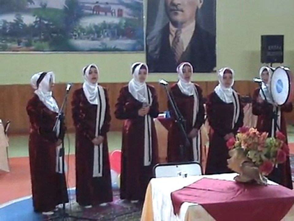 2011 KUTLU DOĞUM HAFTASI ERBAA ANADOLU İMAM HATİP LİSESİ KIZ İLAHİ KOROSU