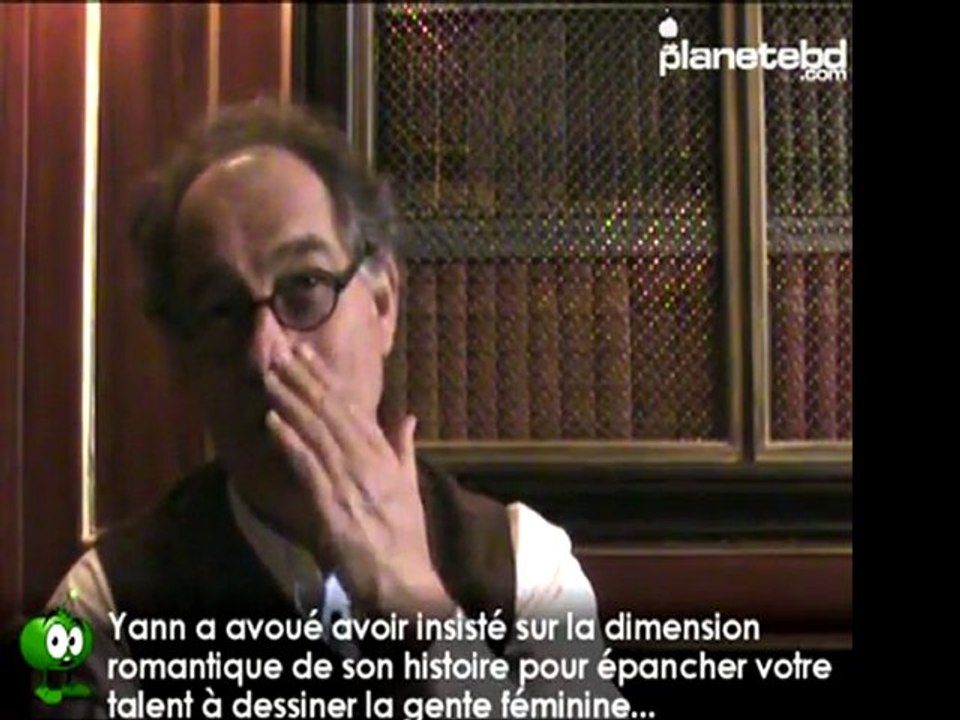André Juillard en interview pour planetebd.com