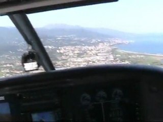 Vol BASTIA - AVIGNON en PA 28 Avidyne
