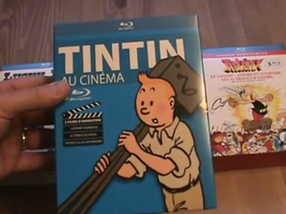 Coffrets Lucky Luke, Astérix et Tintin en Blu-ray