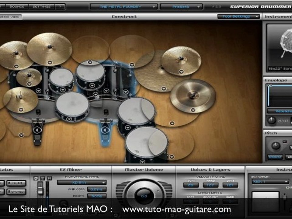 TUTO MAO : SUPERIOR DRUMMER 2 TOONTRACK PARTIE1