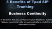 Tpad Business SIP Trunking Provider
