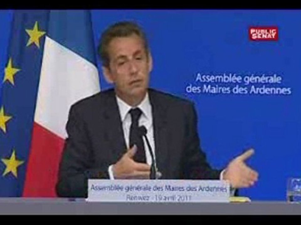 Sarkozy prend les travailleurs pour des cons.
