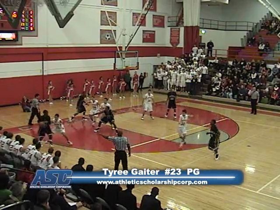 Tyree Gaiter #23 Cleveland Heights Basketball
