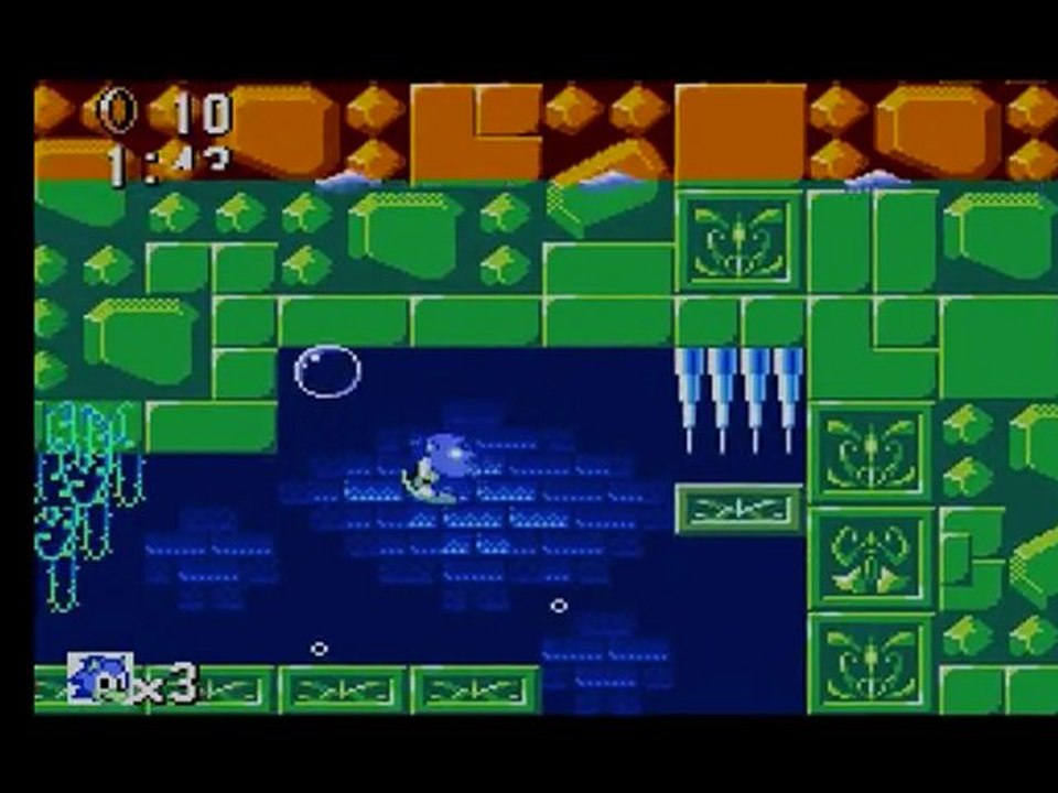 Sonic the hedgehog (master system) défi émeraudes