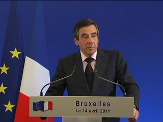 Fillon aux français des institutions communautaires