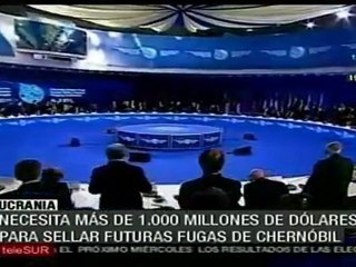 Pide Ucrania 1.000mdd para sellar futuras fugas de Chernóbi