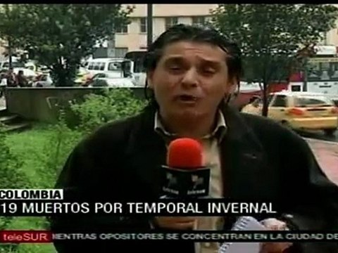 Colombia decreta alerta roja ante intensas lluvias