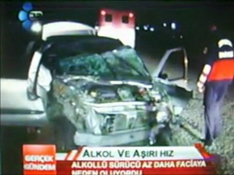 ISPARTA- EĞİRDİR YOLUNDA KAZA 18 NİSAN