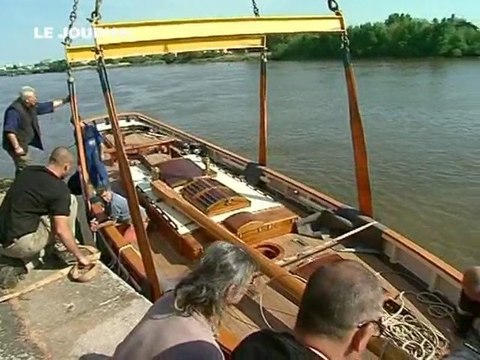 Bateau: Le Saint-Michel 2 rejoint la Loire (Nantes)