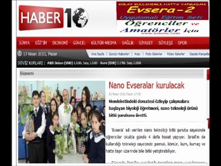 KANAL CNN ANA HABERDE EVSERA İLE HABER