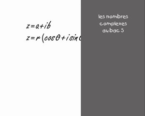 nombres complexes - module et argument