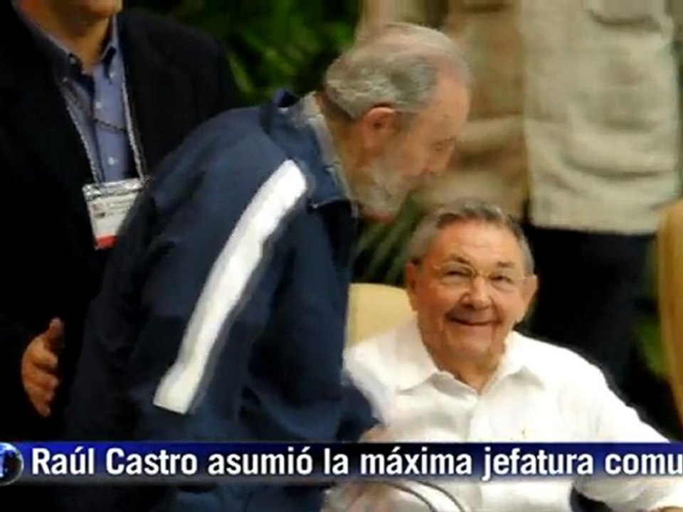 Fidel Castro en el VI Congreso Comunista