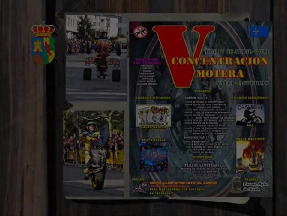 V Concentración Motera ,Navia 2011