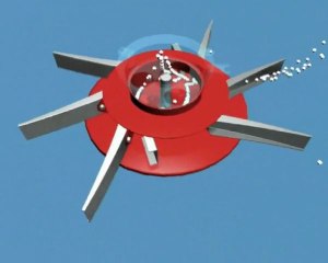 épandeur d'engrais Exacta (animation) kverneland