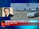Bernard-Henri Lévy, interviewé par téléphone le 19 avril 2011  par LCI