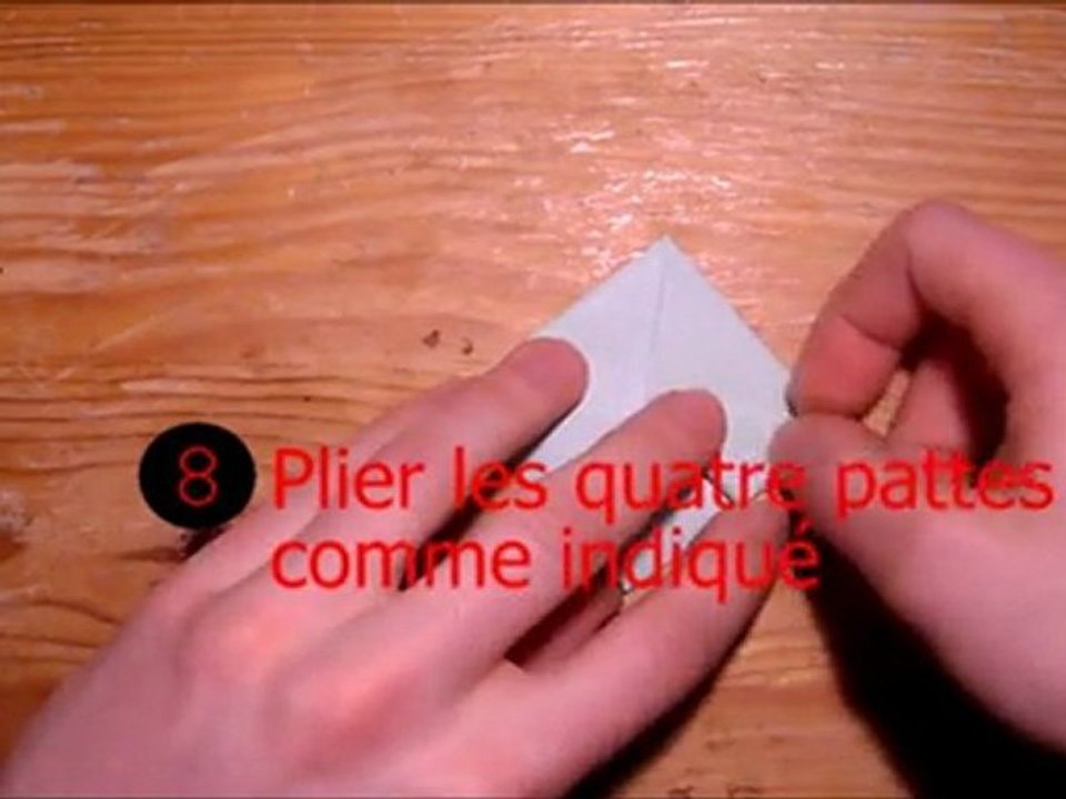 Origami : La grenouille sauteuse