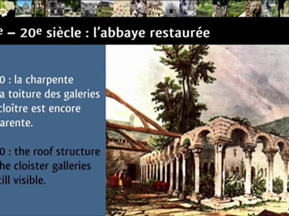 ABBAYE DE DAOULAS - Diaporama vidéo 2011
