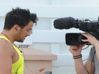 Peter Andre Works Out in Cyprus