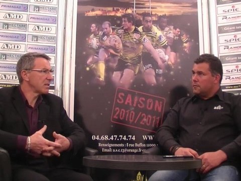 Canal 13 avec Patrick Pédrazzani, Directeur Technique National du Rugby à XIII. La passion du ballon ovale !