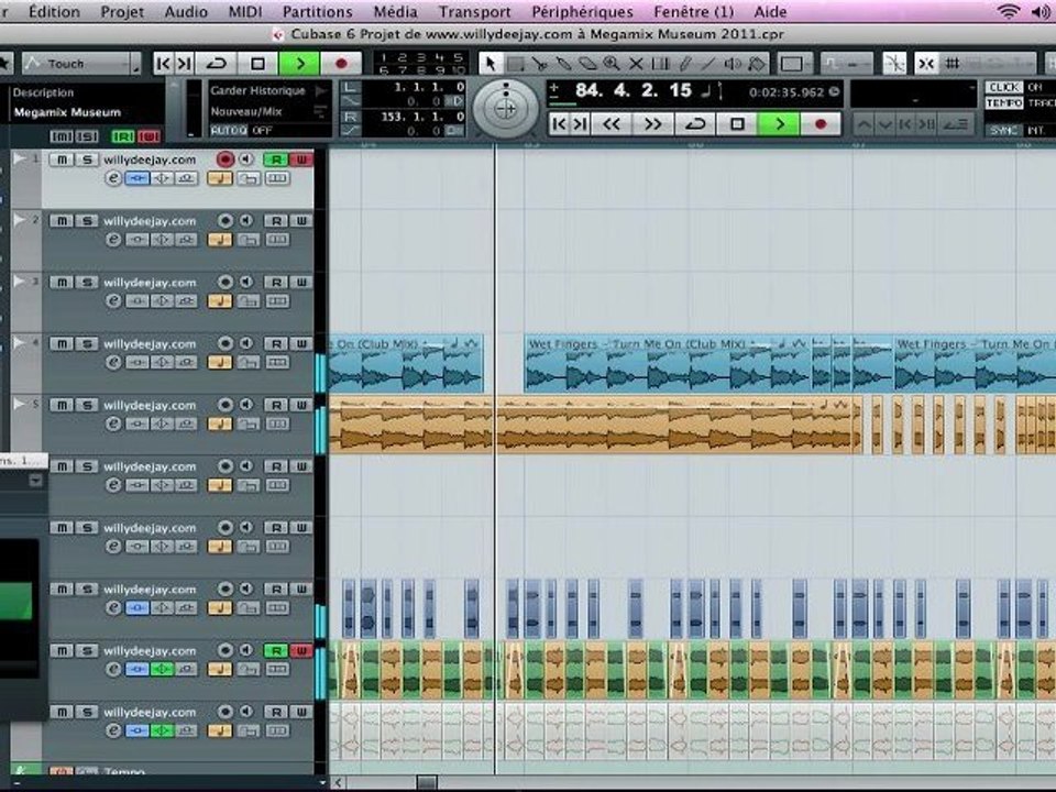 Megamix Museum 2011 By Willy Deejay (Cubase 6 Steinberg)