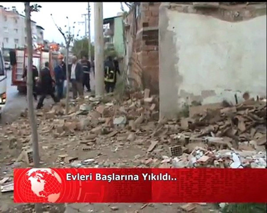 EVLERİ BAŞLARINA YIKILDI... İZLE