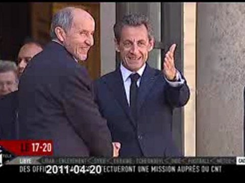 LIBYE les fantoches de Sarko-BHL chez leurs manipulateurs