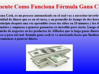 Formula Gana Cash realmente funciona