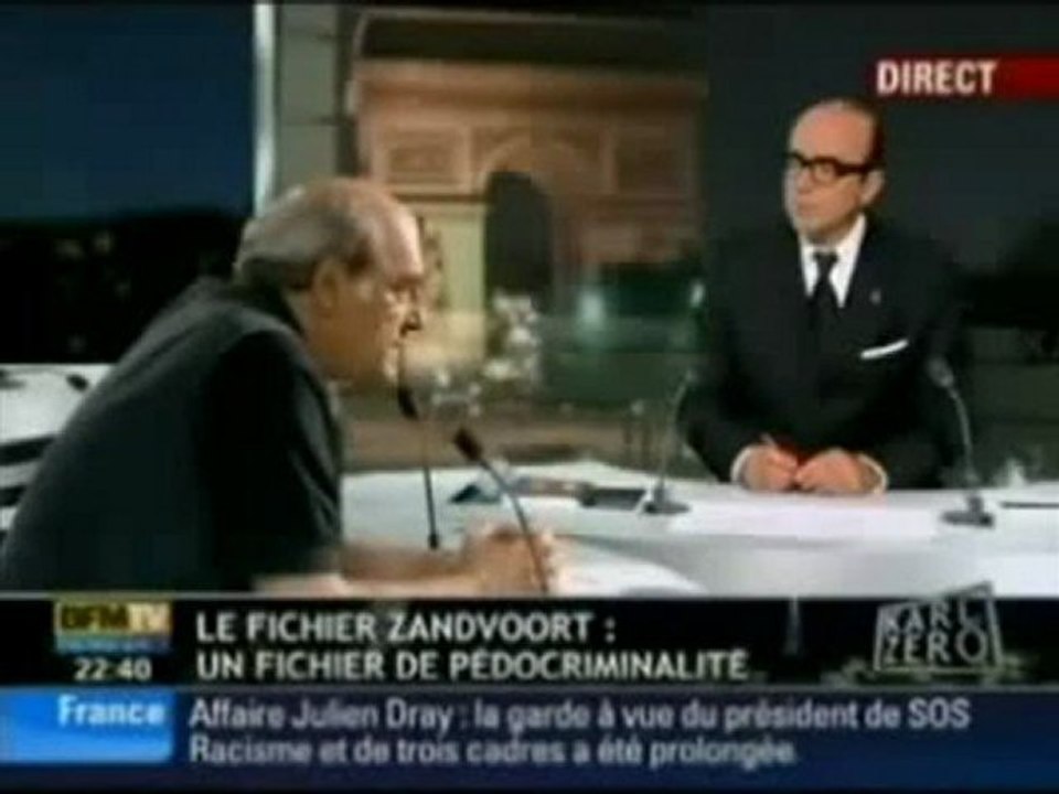 Serge Garde démontre l'étouffement de l'affaire pedophile de Zandvoort -  chez Karl Zero