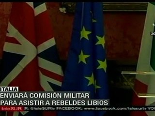 Potencias europeas aumentan el apoyo a rebeldes libios